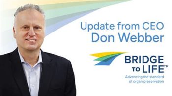 Bridge to Life CEO Don Webber Shares HOPE Breakthrough with Transplant Community at WTC 2025