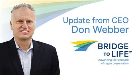 Bridge to Life CEO Don Webber Shares HOPE Breakthrough with Transplant Community at WTC 2025 Bridge to Life CEO Don Webber Shares HOPE Breakthrough with Transplant Community at WTC 2025