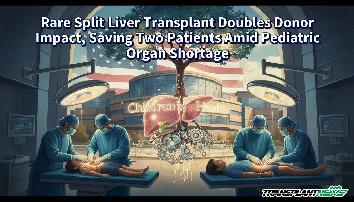 Rare Split Liver Transplant Doubles Donor Impact, Saving Two Patients Amid Pediatric Organ Shortage