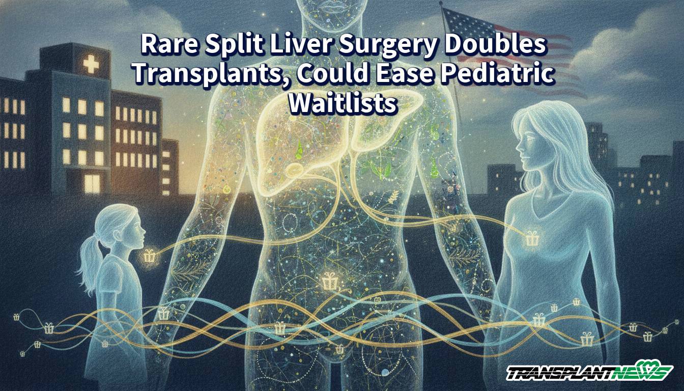 Rare Split Liver Surgery Doubles Transplants, Could Ease Pediatric Waitlists