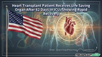 Heart Transplant Patient Receives Life Saving Organ After 62 Days In ICU, Showing Rapid Recovery