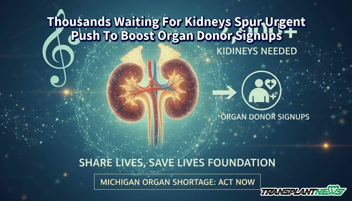 Thousands Waiting For Kidneys Spur Urgent Push To Boost Organ Donor Signups