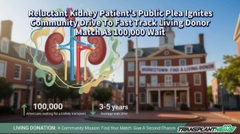 Reluctant Kidney Patient’s Public Plea Ignites Community Drive To Fast Track Living Donor Match As 100,000 Wait