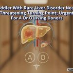 Toddler With Rare Liver Disorder Nears Life-Threatening Turning Point; Urgent Call For A Or O Living Donors