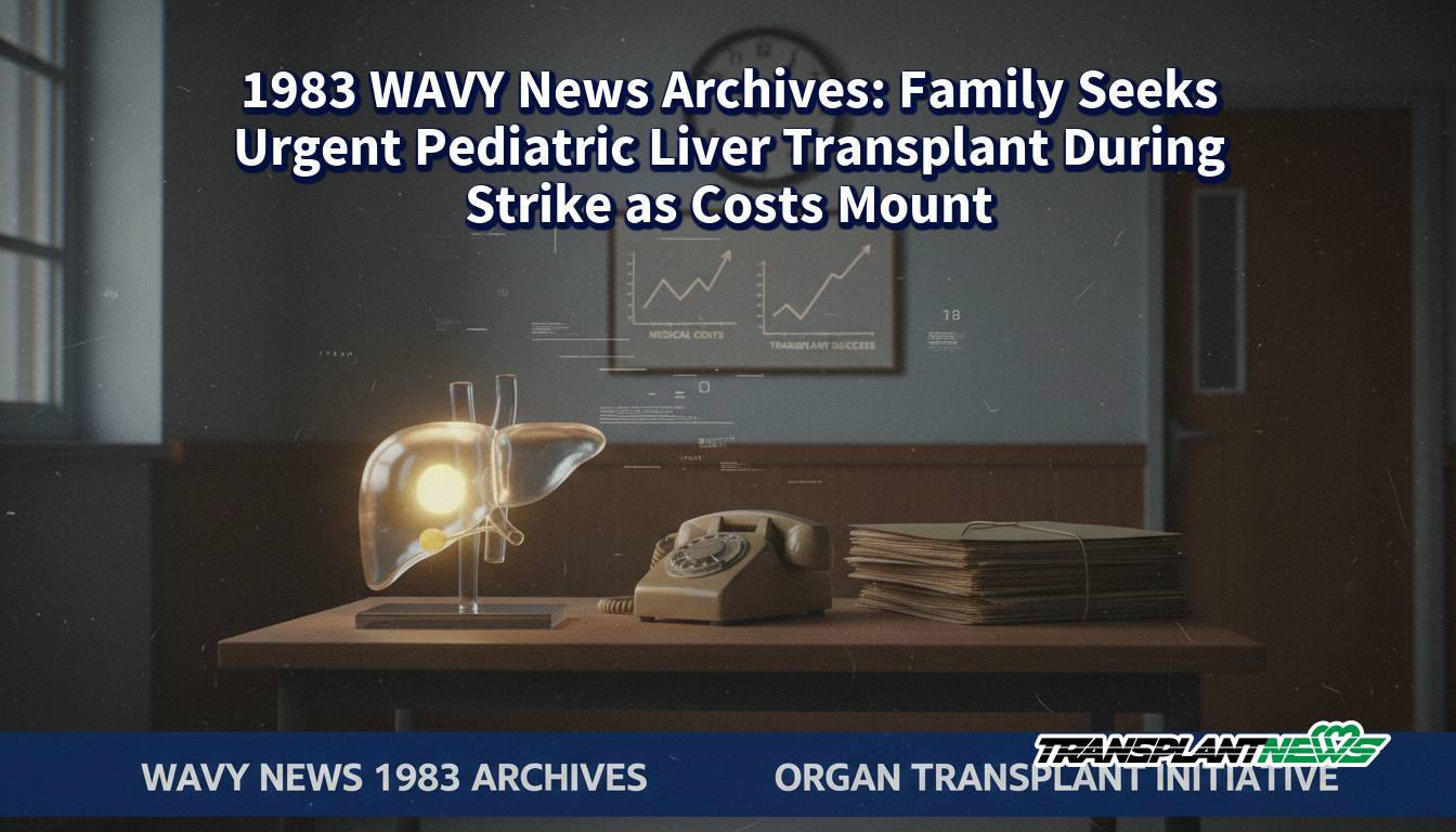 1983 WAVY News Archives: Family Seeks Urgent Pediatric Liver Transplant During Strike as Costs Mount