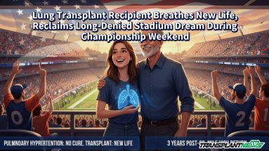 Lung Transplant Recipient Breathes New Life, Reclaims Long-Denied Stadium Dream During Championship Weekend