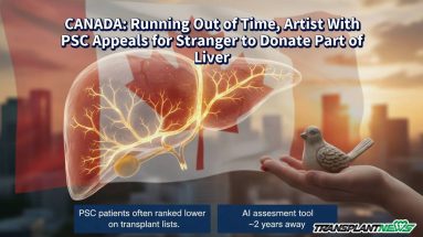 CANADA: Running Out of Time, Artist With PSC Appeals for Stranger to Donate Part of Liver