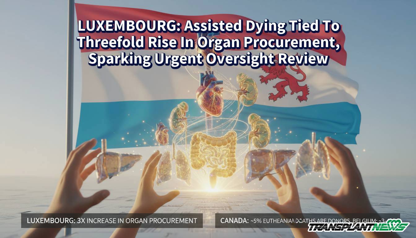 LUXEMBOURG: Assisted Dying Tied To Threefold Rise In Organ Procurement, Sparking Urgent Oversight Review