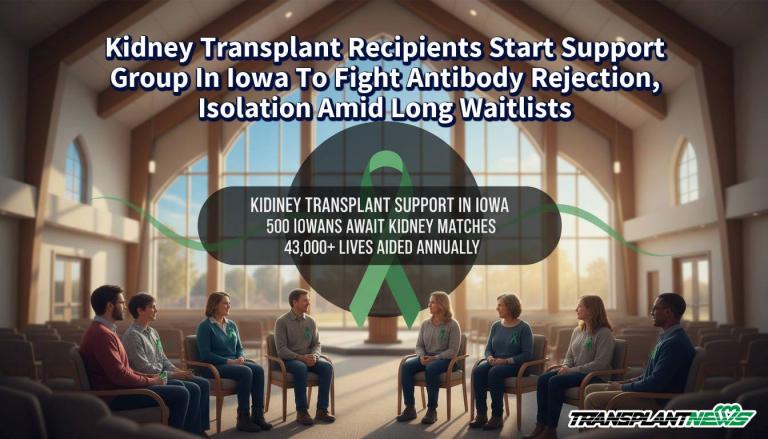 Kidney Transplant Recipients Start Support Group In Iowa To Fight Antibody Rejection, Isolation Amid Long Waitlists