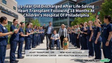 11-Year-Old Discharged After Life-Saving Heart Transplant Following 18 Months At Children’s Hospital Of Philadelphia
