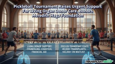 Pickleball Tournament Raises Urgent Support For Living Organ Donor Care, Honors Meredith Haga Foundation