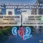Federal Indictment Alleges Doctor Falsified Records, Made Patients Ineligible For Donor Organs