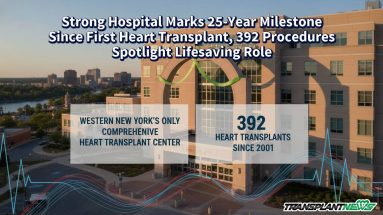 Strong Hospital Marks 25-Year Milestone Since First Heart Transplant, 392 Procedures Spotlight Lifesaving Role