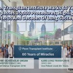 Penn Transplant Institute Marks 60 Years, Surpasses 15,000 Procedures, Highlights Uterus And Decades Of Lung Success