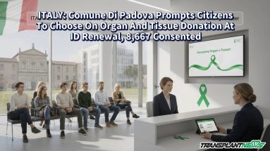 ITALY: Comune Di Padova Prompts Citizens To Choose On Organ And Tissue Donation At ID Renewal, 8,667 Consented