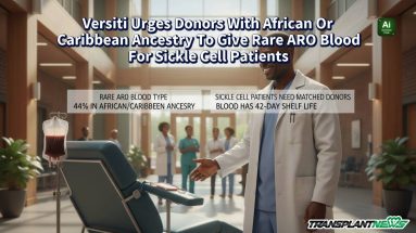 Versiti Urges Donors With African Or Caribbean Ancestry To Give Rare ARO Blood For Sickle Cell Patients