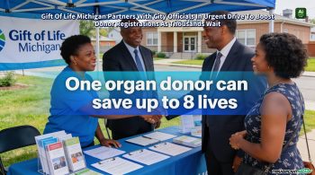 Gift Of Life Michigan Partners With City Officials In Urgent Drive To Boost Donor Registrations As Thousands Wait
