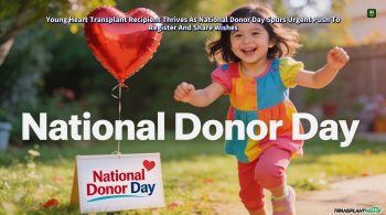 Young Heart Transplant Recipient Thrives As National Donor Day Spurs Urgent Push To Register And Share Wishes