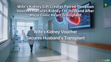 Wife’s Kidney Gift Creates Paired-Donation Voucher, Secures Kidney For Husband After Mayo Clinic Heart Transplant