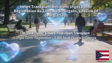 Heart Transplant Recipient Urges Donor Registration As 3,000 Await Organs, LifeLink Of Georgia Says