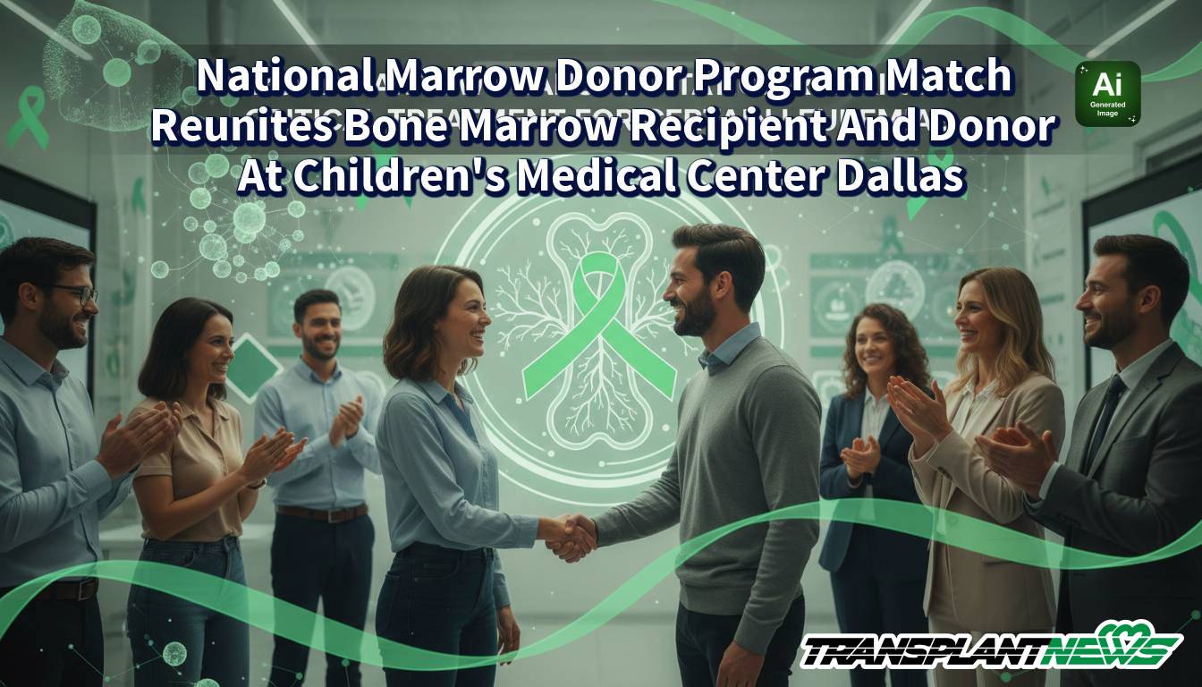 National Marrow Donor Program Match Reunites Bone Marrow Recipient And Donor At Children’s Medical Center Dallas
