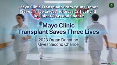 Mayo Clinic Transplant From Young Donor Saves Three Lives And Gives Critically Ill Recipient A Second Chance