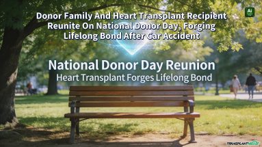 Donor Family And Heart Transplant Recipient Reunite On National Donor Day, Forging Lifelong Bond After Car Accident