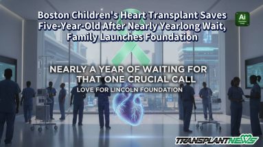 Boston Children’s Heart Transplant Saves Five-Year-Old After Nearly Yearlong Wait, Family Launches Foundation