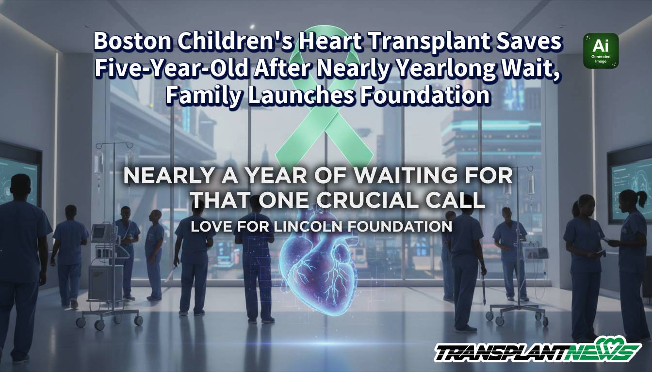 Boston Children’s Heart Transplant Saves Five-Year-Old After Nearly Yearlong Wait, Family Launches Foundation