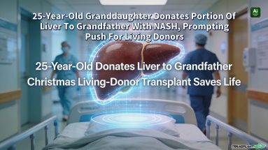 25-Year-Old Granddaughter Donates Portion Of Liver To Grandfather With NASH, Prompting Push For Living Donors