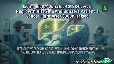 Living Sister Donates 60% Of Liver; Regrowth Hits 90% And Bolsters Patient’s Cancer Fight After 0K Raised