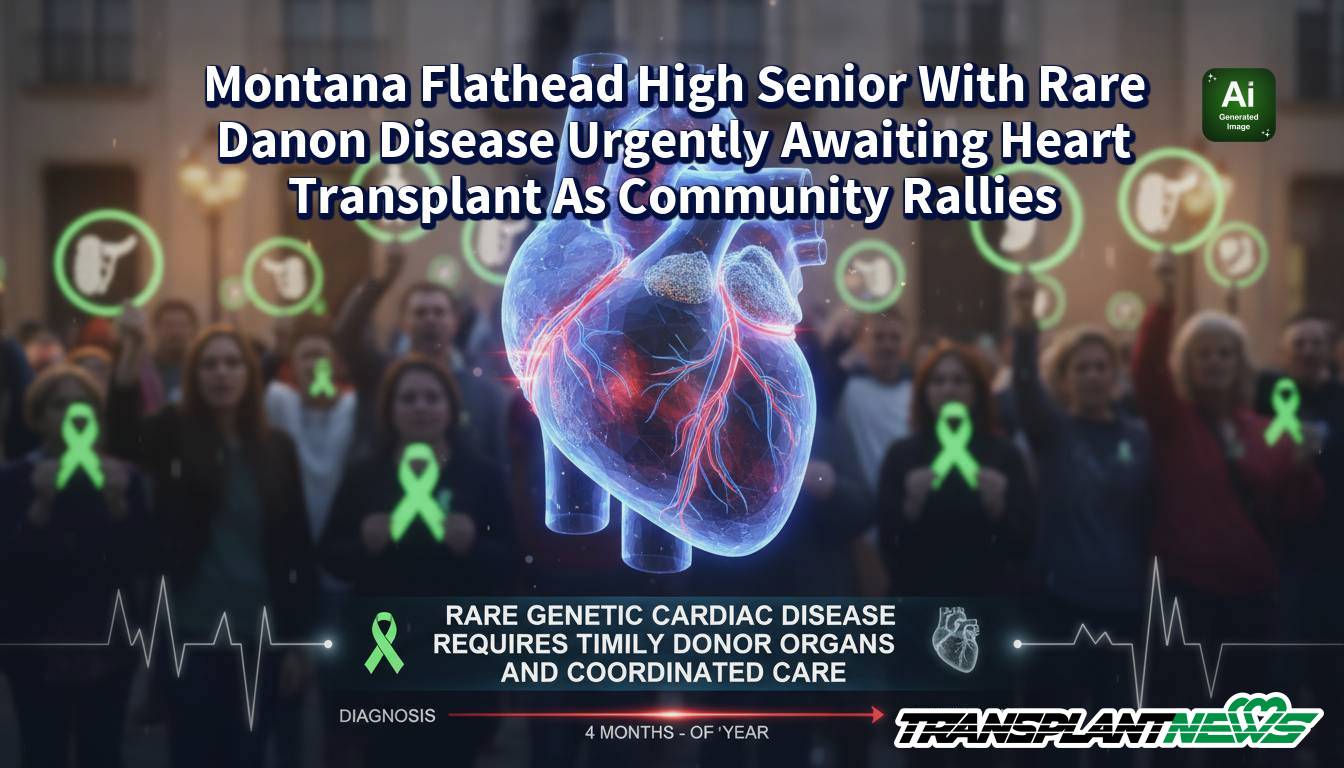 Montana Flathead High Senior With Rare Danon Disease Urgently Awaiting Heart Transplant As Community Rallies