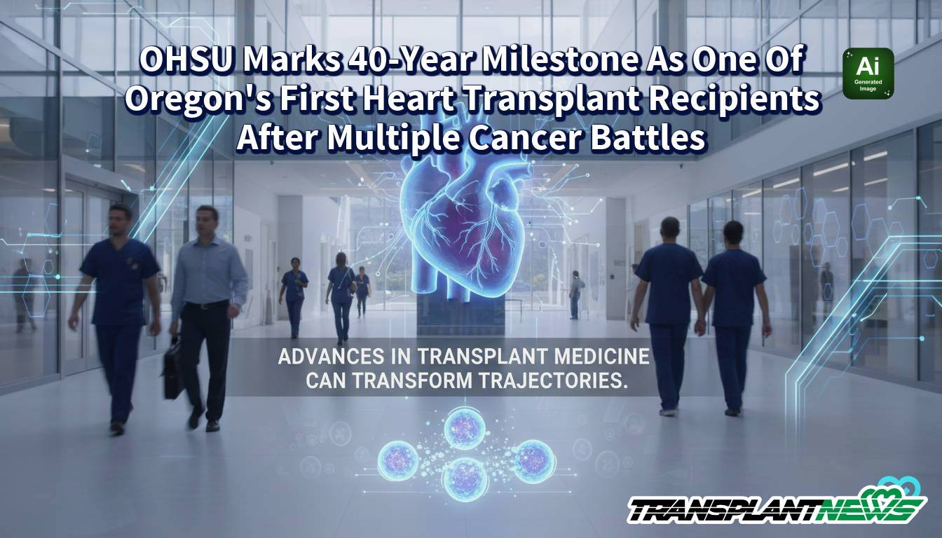 OHSU Marks 40-Year Milestone As One Of Oregon’s First Heart Transplant Recipients After Multiple Cancer Battles