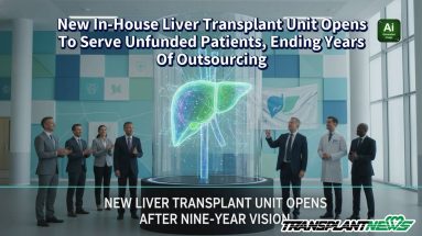 New In-House Liver Transplant Unit Opens To Serve Unfunded Patients, Ending Years Of Outsourcing