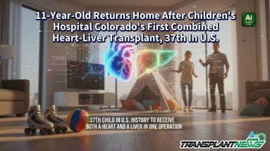 11-Year-Old Returns Home After Children’s Hospital Colorado’s First Combined Heart-Liver Transplant, 37th In U.S.