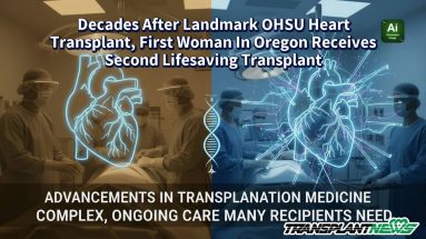 Decades After Landmark OHSU Heart Transplant, First Woman In Oregon Receives Second Lifesaving Transplant