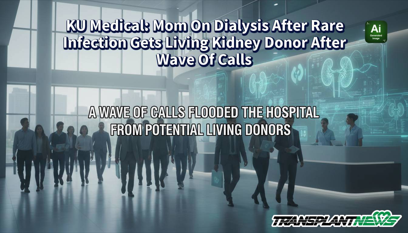 KU Medical: Mom On Dialysis After Rare Infection Gets Living Kidney Donor After Wave Of Calls