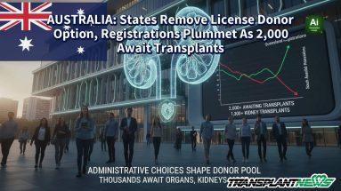 AUSTRALIA: States Remove License Donor Option, Registrations Plummet As 2,000 Await Transplants