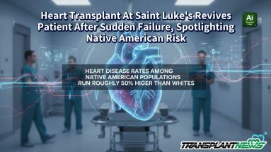 Heart Transplant At Saint Luke’s Revives Patient After Sudden Failure, Spotlighting Native American Risk