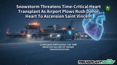 Snowstorm Threatens Time-Critical Heart Transplant As Airport Plows Rush Donor Heart To Ascension Saint Vincent