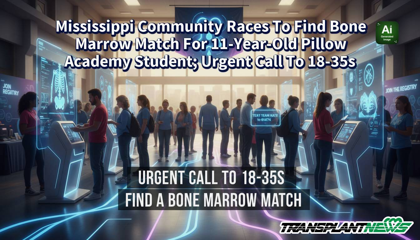 Mississippi Community Races To Find Bone Marrow Match For 11-Year-Old Pillow Academy Student; Urgent Call To 18-35s
