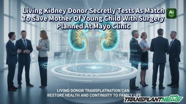 Living Kidney Donor Secretly Tests As Match To Save Mother Of Young Child With Surgery Planned At Mayo Clinic