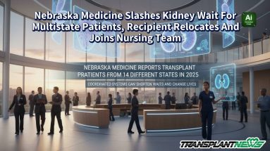Nebraska Medicine Slashes Kidney Wait For Multistate Patients, Recipient Relocates And Joins Nursing Team