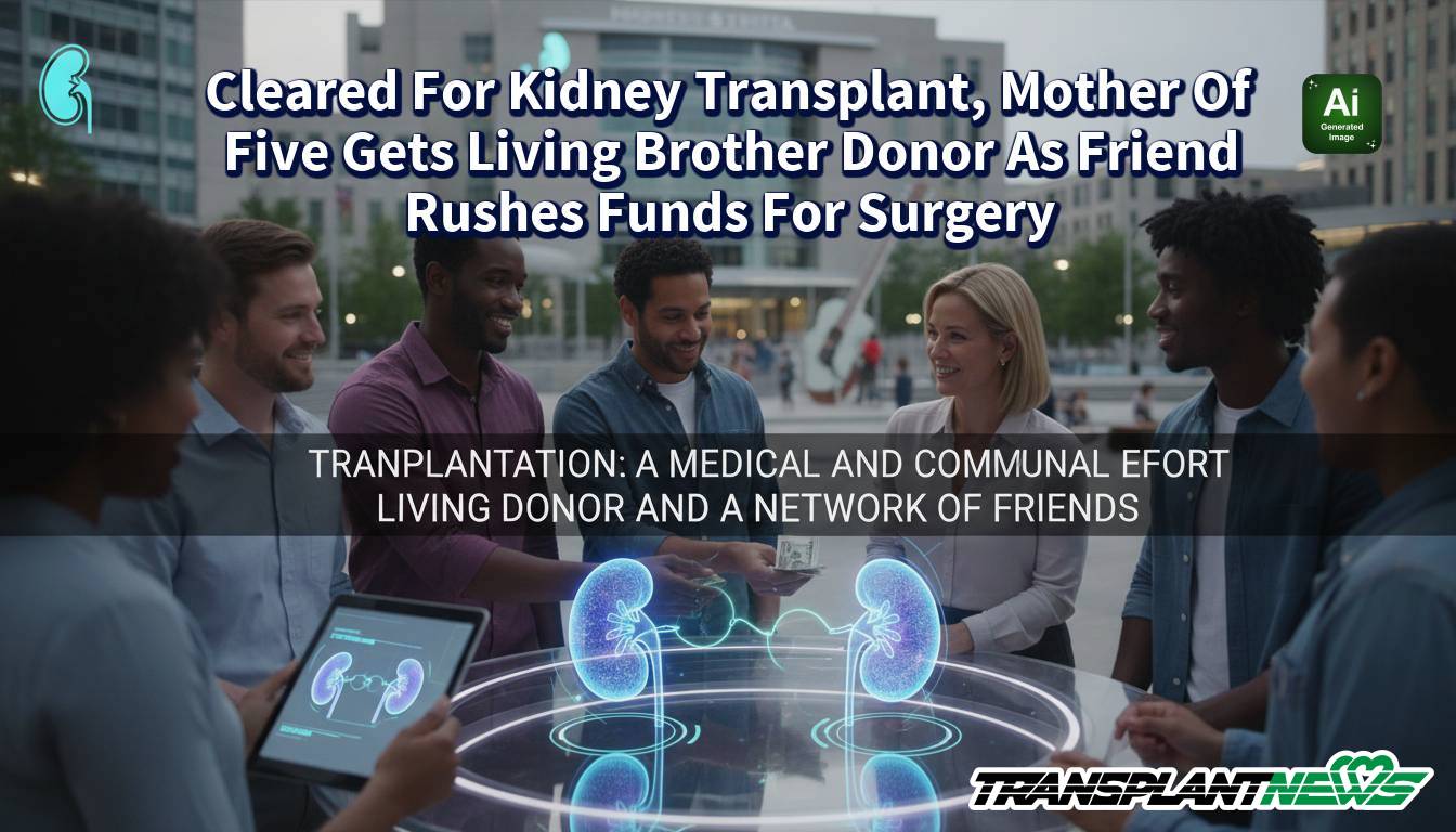 Cleared For Kidney Transplant, Mother Of Five Gets Living Brother Donor As Friend Rushes Funds For Surgery