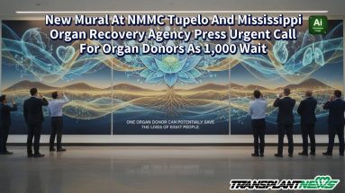New Mural At NMMC Tupelo And Mississippi Organ Recovery Agency Press Urgent Call For Organ Donors As 1,000 Wait