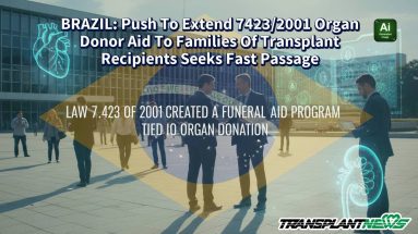 BRAZIL: Push To Extend 7423/2001 Organ Donor Aid To Families Of Transplant Recipients Seeks Fast Passage