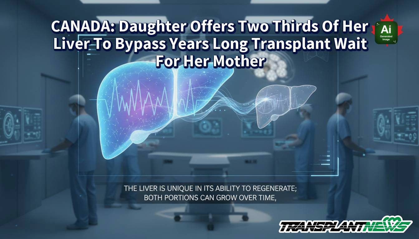 CANADA: Daughter Offers Two Thirds Of Her Liver To Bypass Years Long Transplant Wait For Her Mother