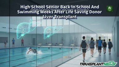 High School Senior Back In School And Swimming Weeks After Life Saving Donor Liver Transplant