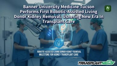 Banner University Medicine Tucson Performs First Robotic-Assisted Living Donor Kidney Removal, Ushering New Era In Transplant Care