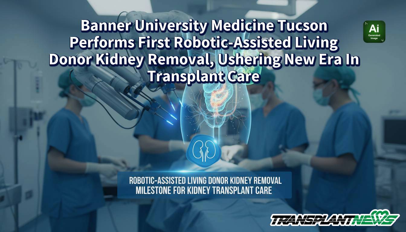 Banner University Medicine Tucson Performs First Robotic-Assisted Living Donor Kidney Removal, Ushering New Era In Transplant Care
